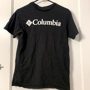 Small Black Short Sleeve Tee Columbia